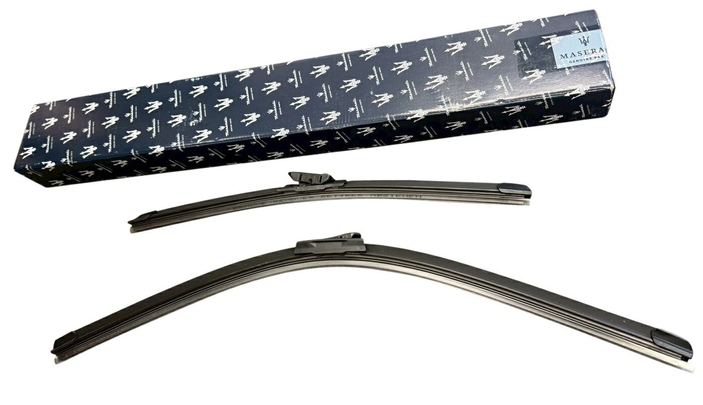 マセラティ MASERATI 純正品 フロントワイパーブレード左右セット 673008177 ギブリ クワトロポルテ レヴァンテ|車用品&部品
