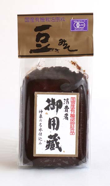 市場 無添加有機ＪＡＳ豆味噌500g×2個セット 有機栽培 無農薬