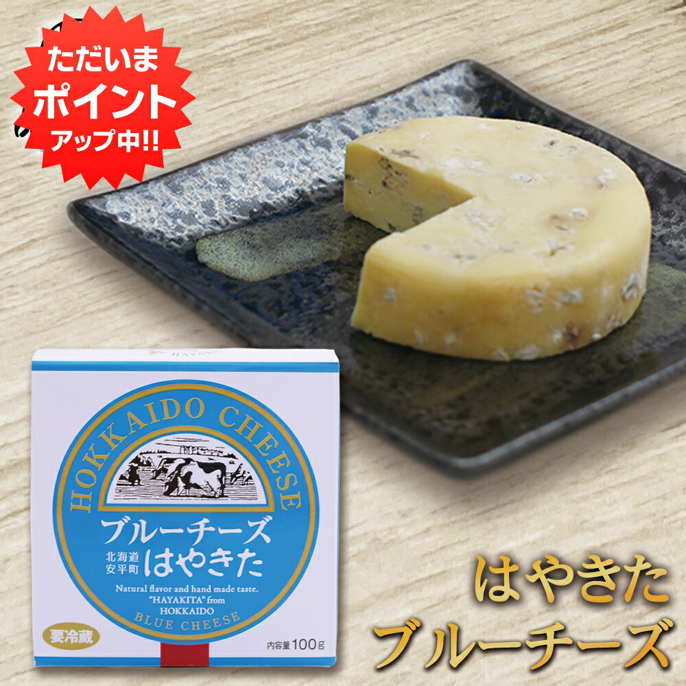 はやきた ブルーチーズ 北海道 夢民舎 １００ｇ 安平町 プレゼント ギフト