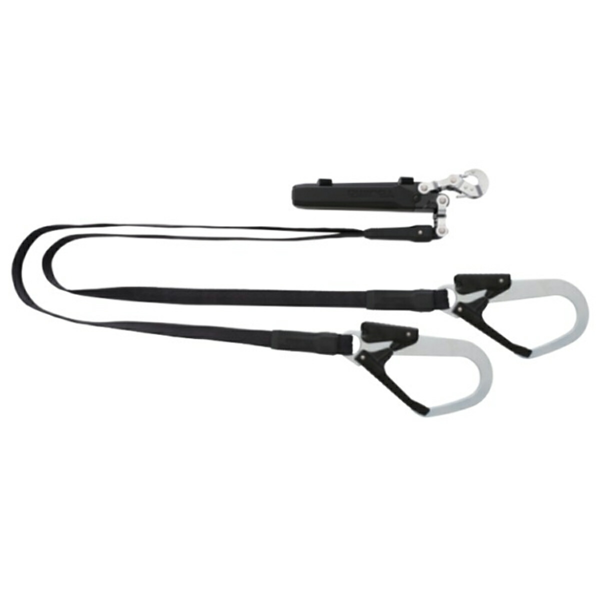 TAJIMA タジマ A1 FR 150 WL1 BK 堕ちる取り締まり用手道具 新判定基準 馬具 馬具用 幽客yd  平荷縄 2本 ダブル 引っかかり スチール写真 緩衝器  A1FR150-WL1BK
