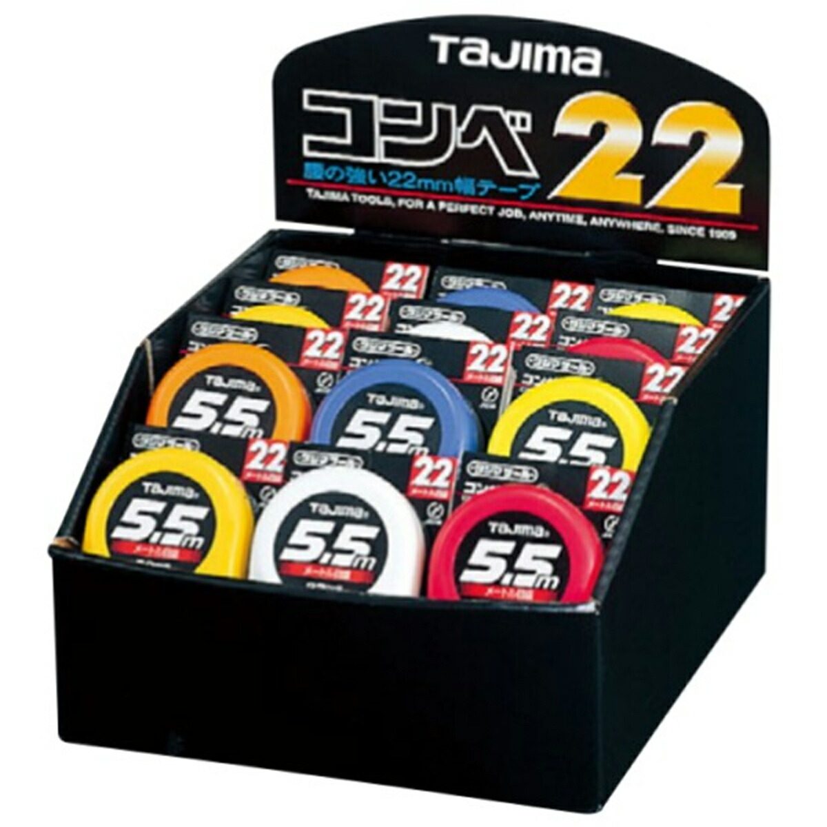 楽天市場】【セット品】24個入 TAJIMA タジマ コンベックス C 19 55