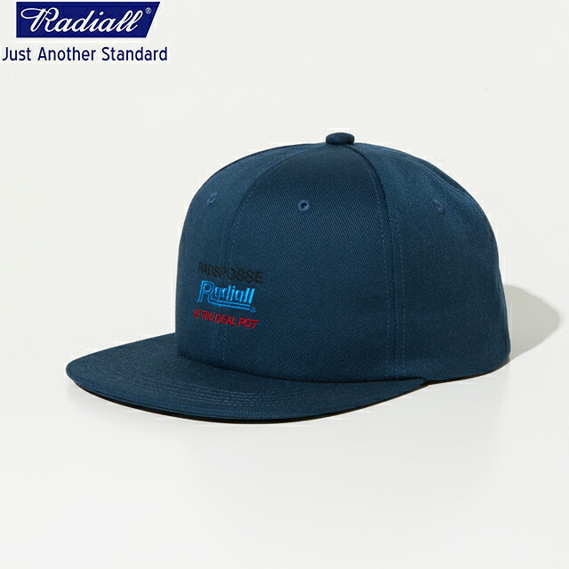 RADIALL ラディアル REV - BASEBALL CAP ベースボールキャップ NAVY｜KUSTOMSTYLE SO-CAL