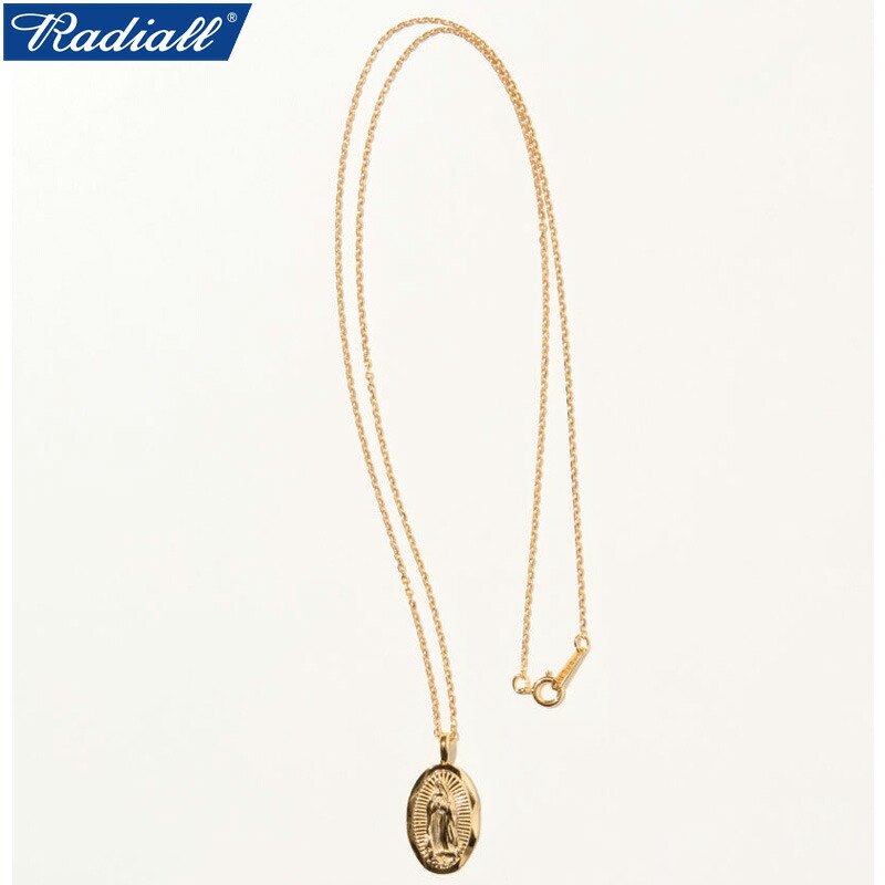 RADIALL ラディアル CRADLE - OVAL CHAIN NECKLACE 首飾り GOLD PLATED