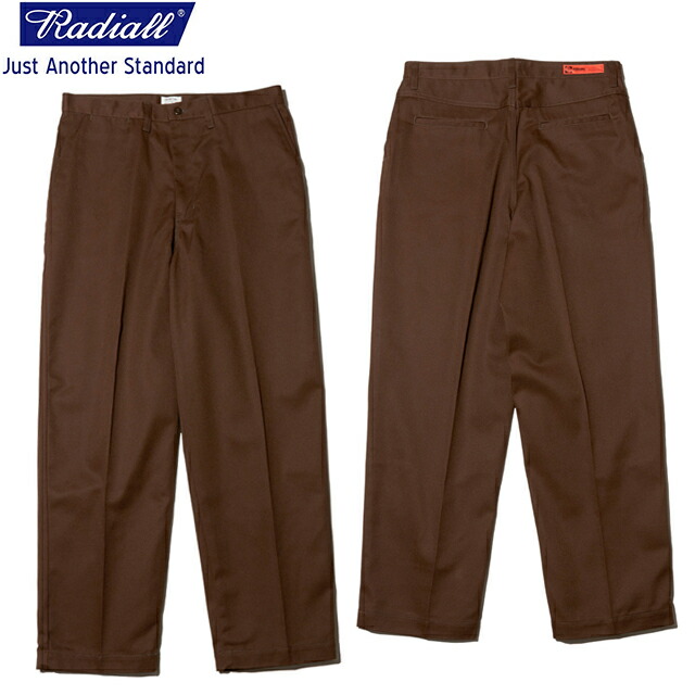 RADIALL (ラディアル) 【ワークパンツ チノパンパンツ】BROWN 30 RADIALL (ラディアル) 【ワークパンツ チノパンパンツ】BROWN 30