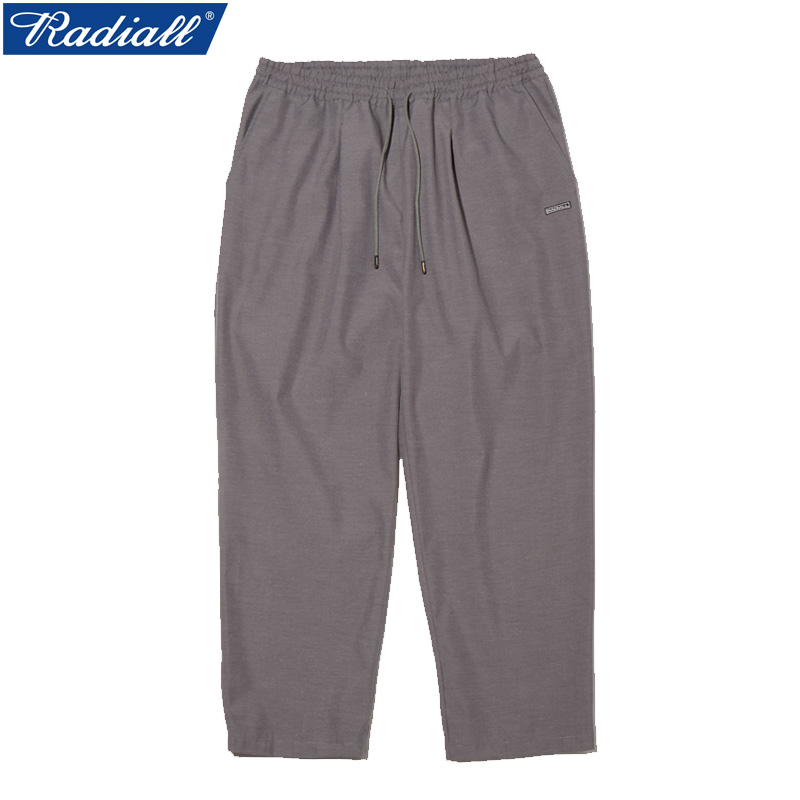 定価18700円 20%OFF /RADIALL ラディアル WHEELS - STRAIGHT FIT EASY PANTS イージーパンツ GRAY 11,669円