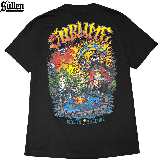 【楽天市場】sullen Clothing サレンクロージング X Sublime サブライム Backyard Party Tシャツ