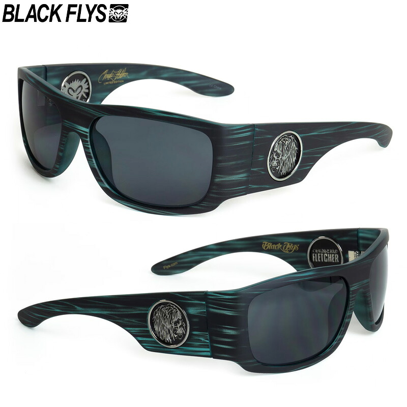 【楽天市場】[US企画] BLACK FLYS ブラックフライズ サングラス -RACER FLY- BLUE STRIPE/GREY ...