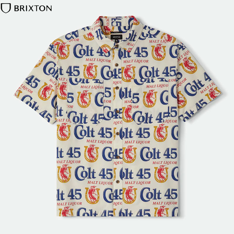 BRIXTON ブリクス米トン COLT 45 X BRIXTON S/S WVN - MULTI SHORT SLEVE SHIRTS