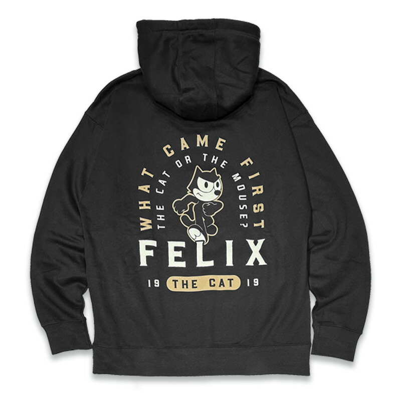 FELIX THE CAT フィリックス・ザ・キャット -ARCHWALK- PULLOVER HOODIE パーカー プルオーバーフーディー BLACK