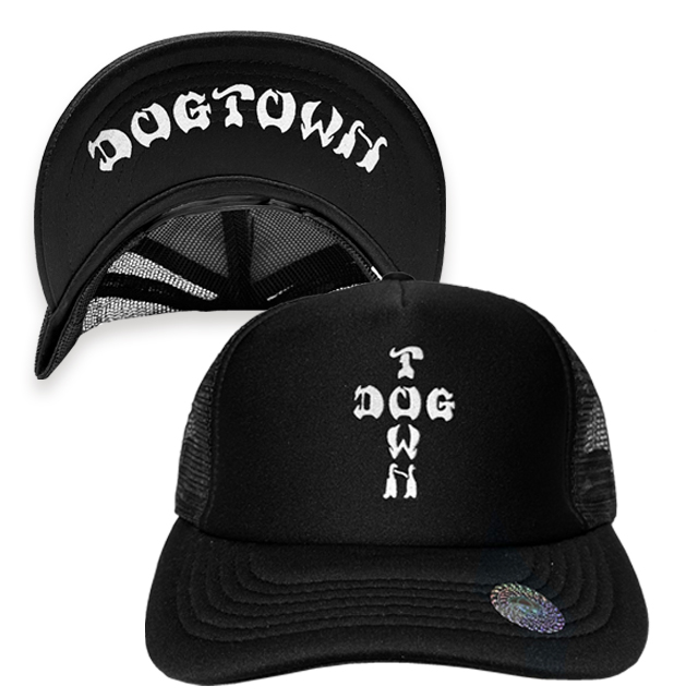 楽天市場】80s〜90s DOGTOWN Logo 5 Panel Mesh Cap 黒 ドッグ