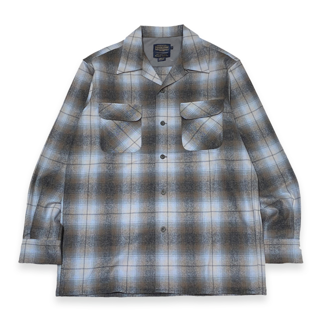 楽天市場】PENDLETON ペンドルトン BOARD SHIRTS BROWN/NAVY OMBRE