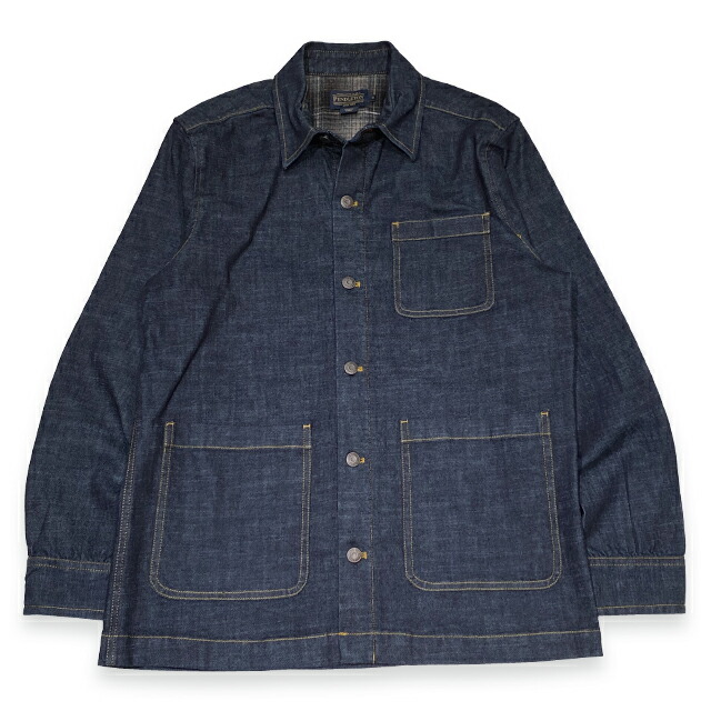 【楽天市場】PENDLETON ペンドルトン DENIM CHORE JACKET DENIM BLUE RK82581867 デニム