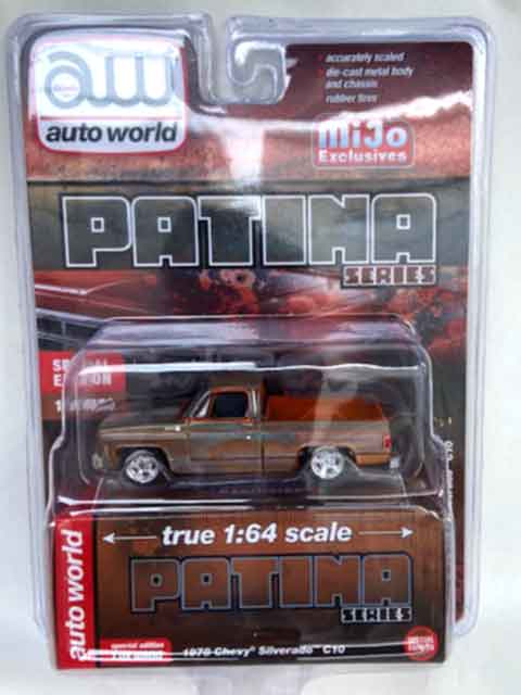 Auto World Ultra Red - Chevrolet Cheyenne C10 1978 Rat Fink - MIJO Exclusive 1/64