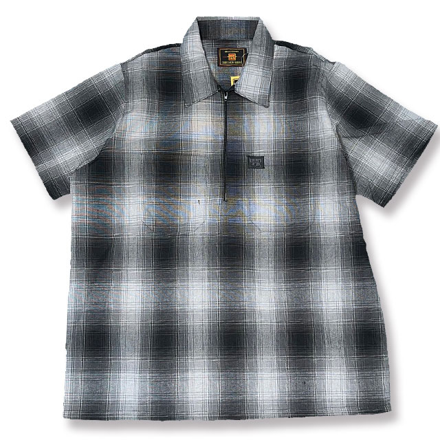【楽天市場】FB COUNTY エフビーカウンティ ZIP CHECKER FLANNEL SHORT SLEEVE SHIRTS ハーフ ...