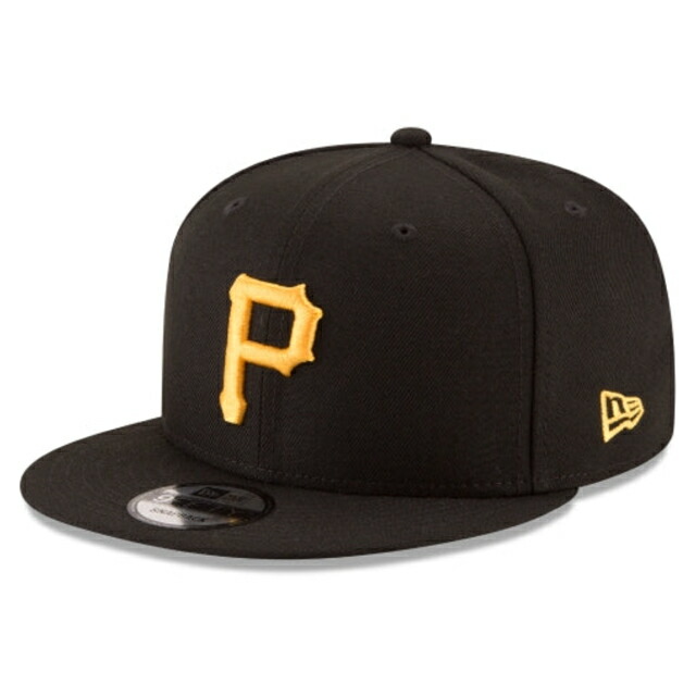 NEW ERA ニューエラ PITTSBURGH PIRATES 9FIFTY SNAPBACK CAP スナップバックキャップ BLACK/GOLD