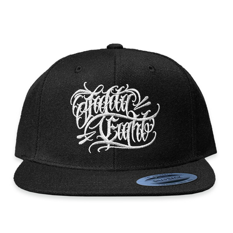 [FUCKING AWESOME] THREE SPIRAL SNAPBACK ★大人気★ Fucking Awesome Three Spiral Snapback Hat Black/White - Escapist