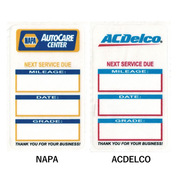 【楽天市場】OIL CHANGE STICKER 3pcs NAPA ACDELCO ステッカー オイル交換 アメリカン雑貨