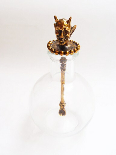 【楽天市場】*YA* ANG067 BB ANTIQUE VINTAGE レプリカ DEVIL SPOON W/GLASS-COLOR ...