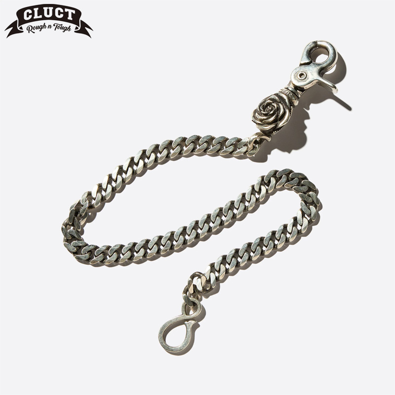 CLUCT クラクト #05281 ROSE [WALLET CHAIN] BRASS ウォレットチェーン COLOR: SILVER｜KUSTOMSTYLE SO-CAL 14,058円