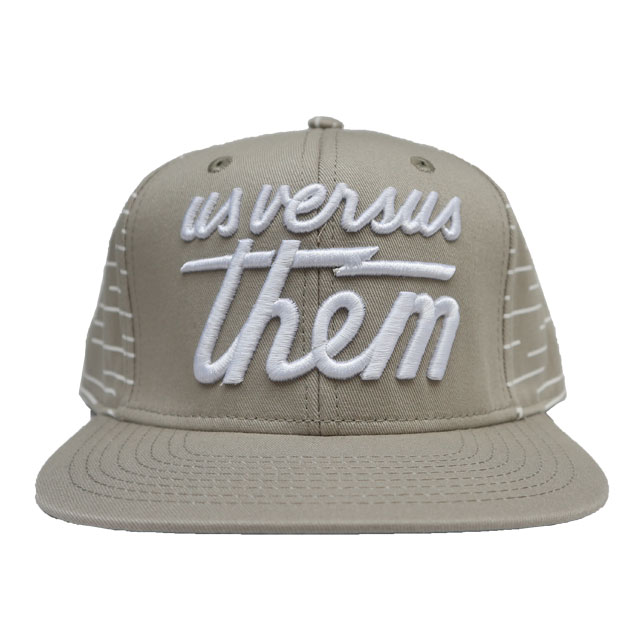 New Us Versus Them The Magnum Cap in Black Snapback Cap Hat