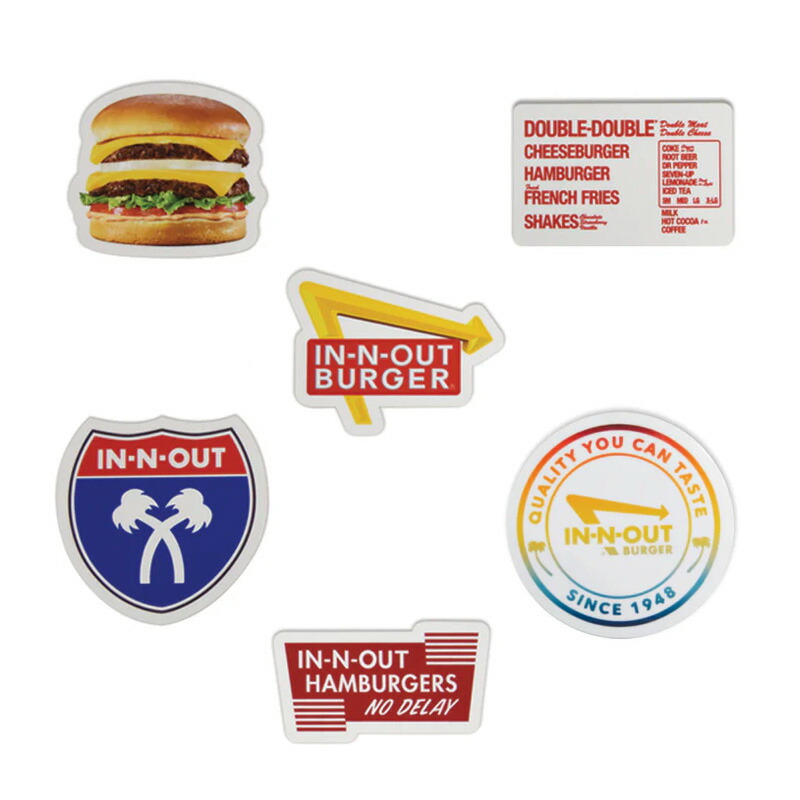 IN-N-OUT Burger インアウトバーガー ハンバーガーライトセット アメリカで大人気！イナナウトバーガーIn-N-Out Burgerメニュー