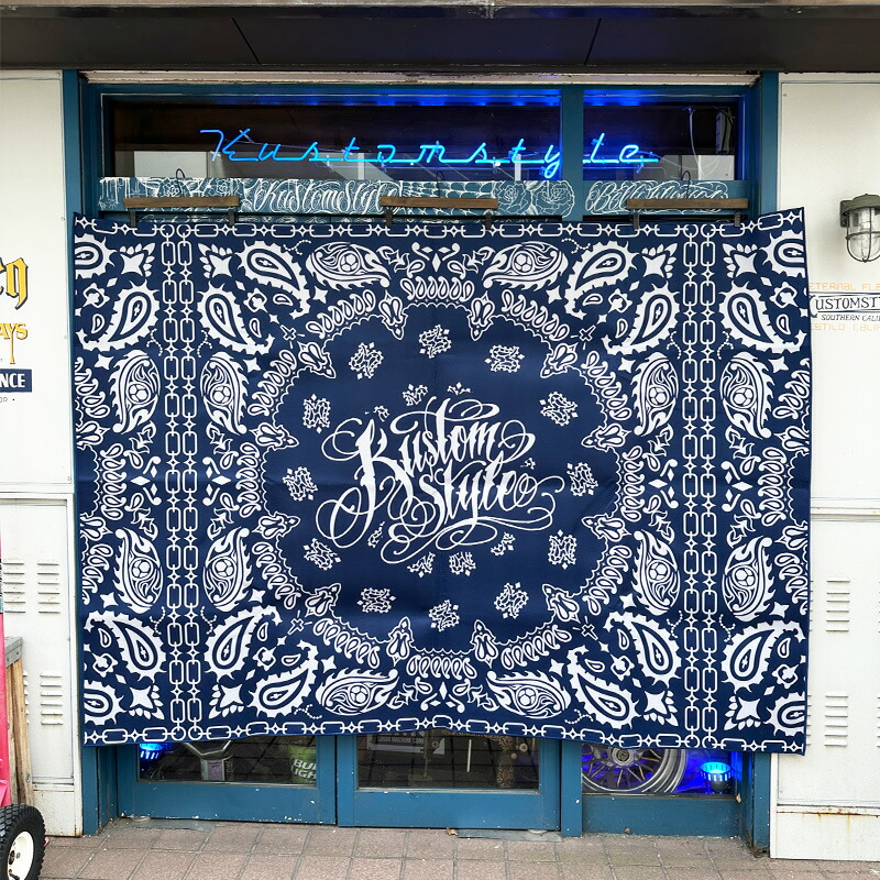 【楽天市場】KUSTOMSTYLE カスタムスタイル KSRUG001 -NORM BANDANA- RUG MAT 2150x1570(MM ...