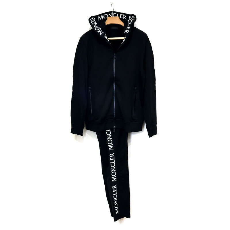 MONCLER パーカーセットアップ MONCLER (モンクレール) 裏毛 ハートワッペン フルジップ パーカー