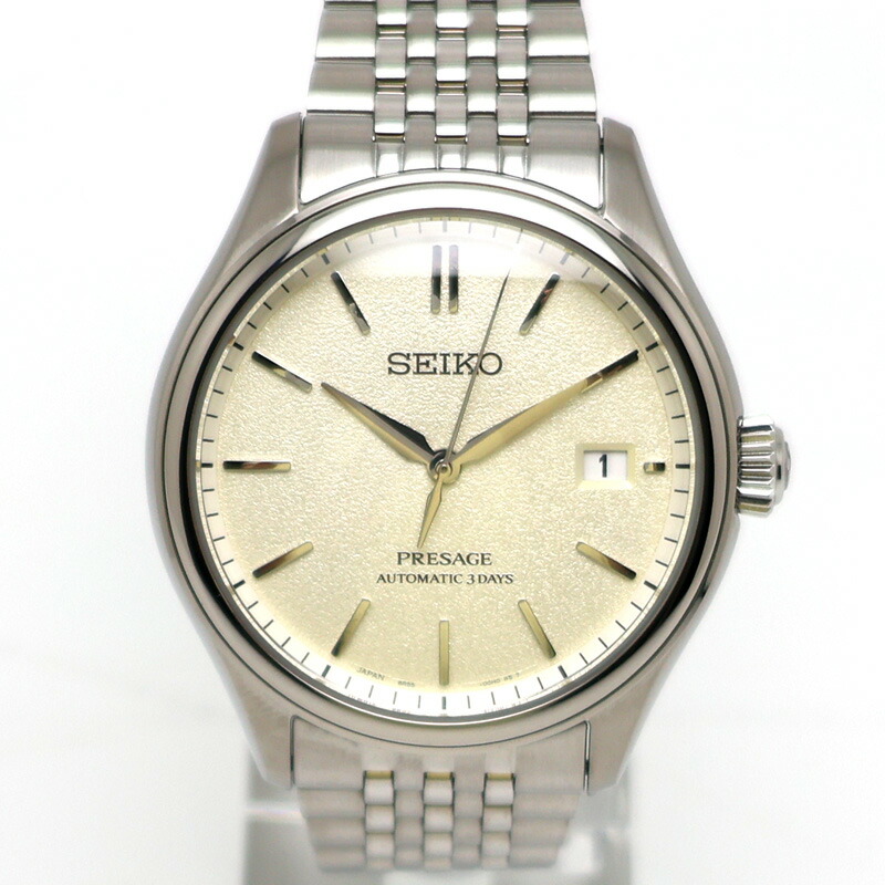 楽天市場】SEIKO セイコー/プレサージュ デイト/SS/自動巻キ/4R35-04A0