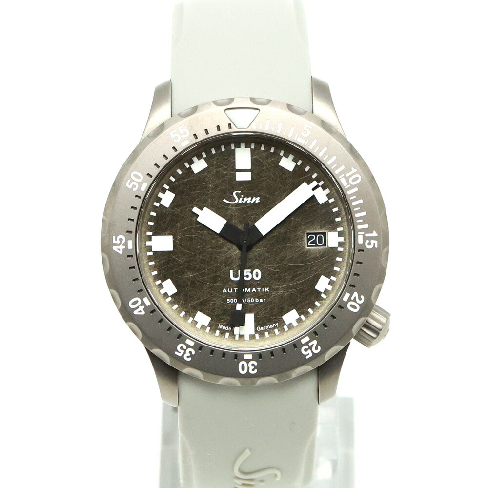 【楠本質店/元住吉】ジン　Sinn　U50.DS　世界限定1000本　500ｍ防水　グレー文字盤　メンズ　腕時計【中古】