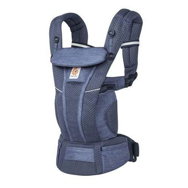 楽天市場】エルゴ オムニ ブリーズ 抱っこ紐 ヘザードデニムブルー