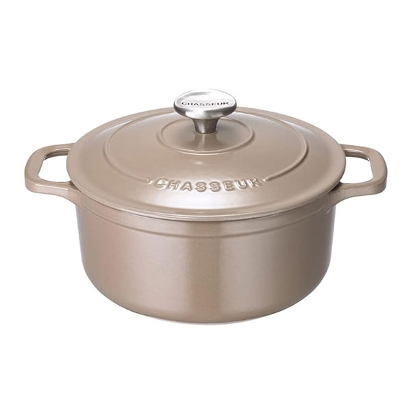 CHASSEUR ラウンドキャセロール 両手鍋　20cm 楽天市場】【SALE】CHASSEUR シャスール ラウンドキャセロール