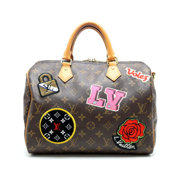 【楠本質店/元住吉】LV/ルイヴィトン バンドリエール スピーディ30 パッ乾酪 M43989 モノグラム【中古】
