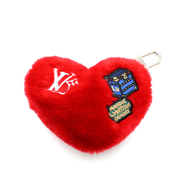 【楠本質店/元住吉】Louis Vuitton/ルイヴィトン 御徒面子引きつける･LV 仕合わせ ハート型 キーホルダー M03171 箱付【中古】