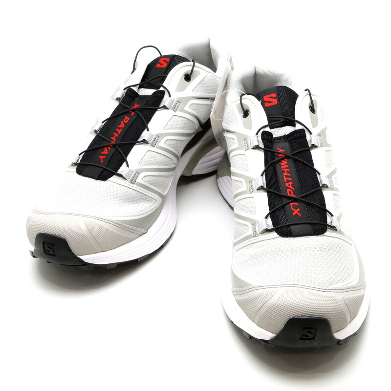 【楠本質店/元住吉】未使用品　サロモン/Salomon　474441　XT-PATHWAY　スニーカー 　メンズサイズ：US9M（JP27.0cm）　グレー【中古】 19,272円