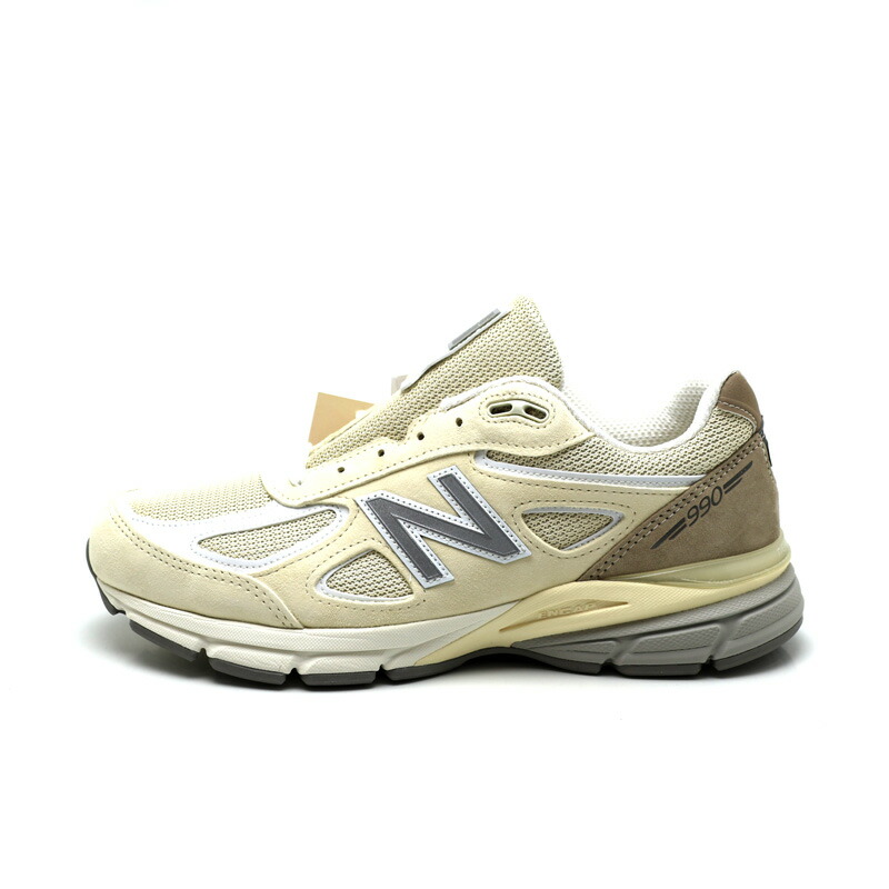 【楠本質店/元住吉】未使用品　ニューバランス　 new balance　U990TE4　スニーカー　カラー：ベージュ　サイズ：US9.0 D(JP27.0cm)　Made in USA　【中古】
