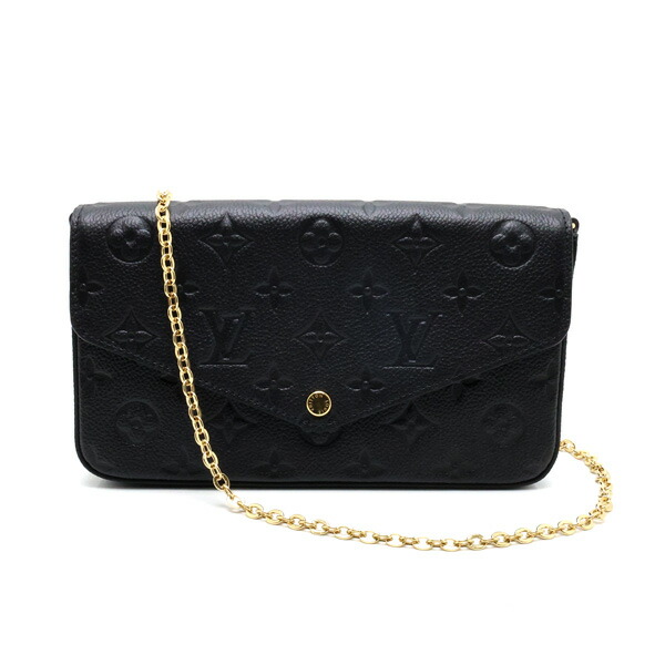 【楠本質店/元住吉】LV/ルイヴィトン ポシェット フェリシー ショルダーバッグ M64064 アン工業プラント 黒いこと 箱付【中古】 バッグ・小物・ブランド雑貨-レディースバッグ