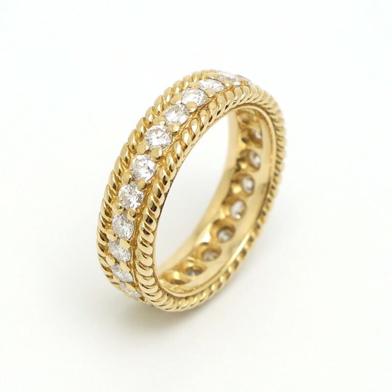 【6号・希少】ディオール　レディース　マキシウィ　リング　ダイヤ　K18ゴールド Christian Dior - 【6号・希少】ディオール レディース マキシウィ