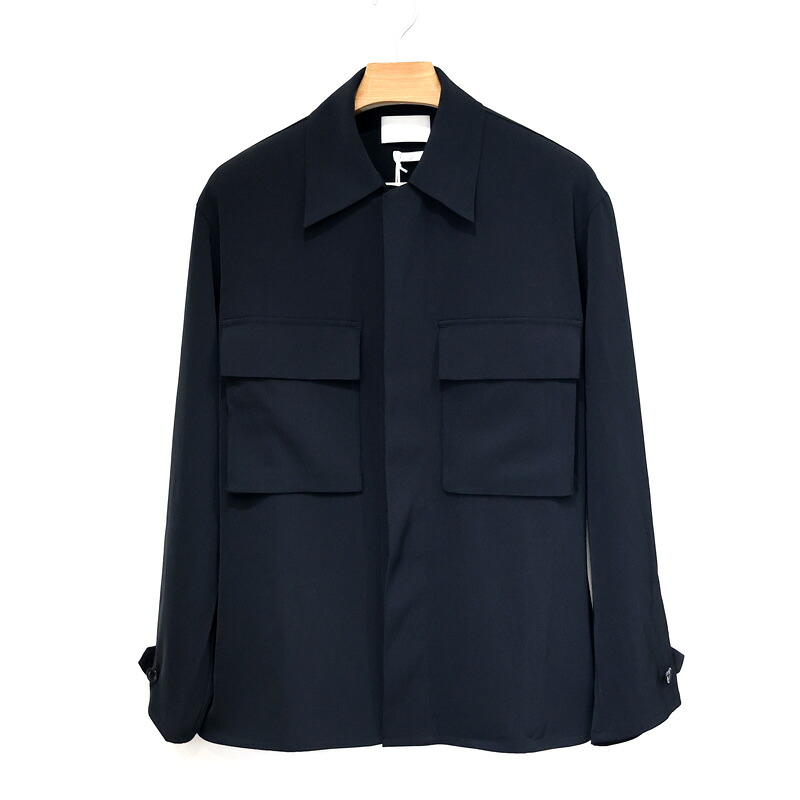 【楠本質店/元住吉】未使用品　ヨーク/YOKE　YK24SS0613B-BN　ユーティリティー ジャケット　サイズ：2　カラー：ブラック　メンズ　【中古】