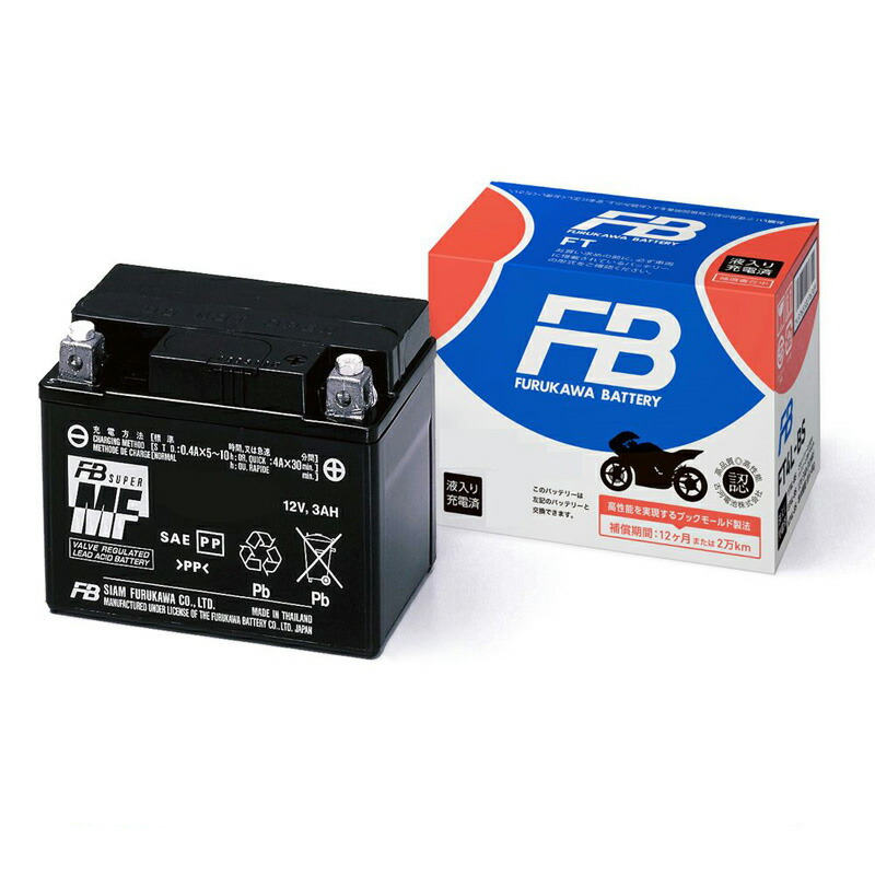 FB（フルカワ） FTX9-BS バイク用MFバッテリー 古河電池 FB（フルカワ） FTX9-BS バイク用MFバッテリー : Parts