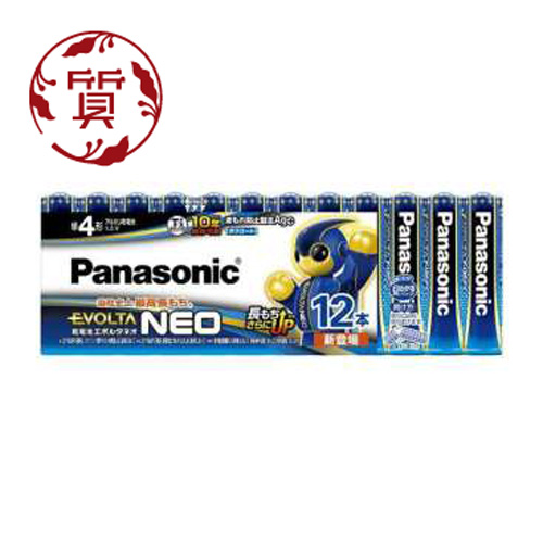 【楠本質店/元住吉】パナソニック/Panasonic　エボルタ ネオ/EVOLTA NEO　LR03NJ/12SW 乾電池　単4形　12本