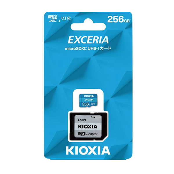 キオクシア　microSDXCメモリーカード EXCERIA G2　KMU-B256G　256GB　ライトブルー EXCERIA G2 microSDメモリカード | KIOXIA - Japan (日本語)