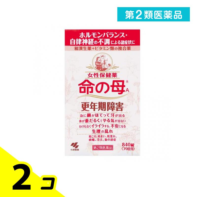 第２類飲み薬 お上さん健康方薬 命の母A 840錠 (70日分) 2個仕掛ける