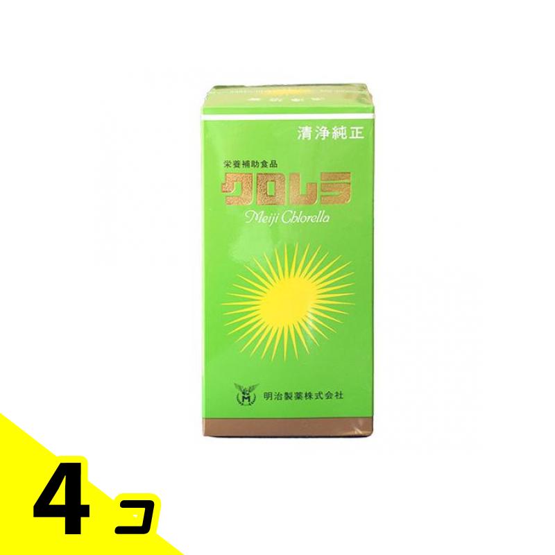 明治製薬 クロレラ 1600粒 4個書き割り