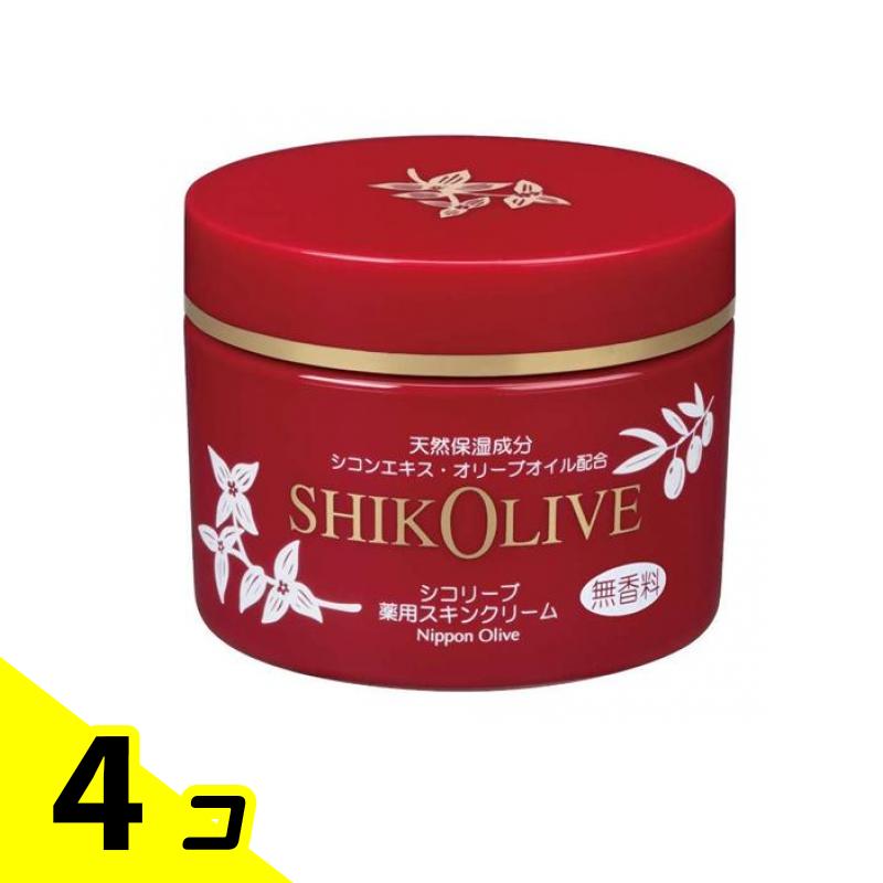 シコリーブ 薬用スキンクリーム 180g (ジャー) 4個セット
