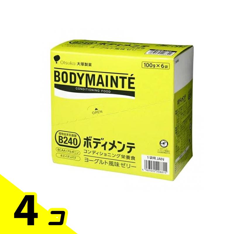 ボディメンテ ゼリー 100g× 6袋 4個セット
