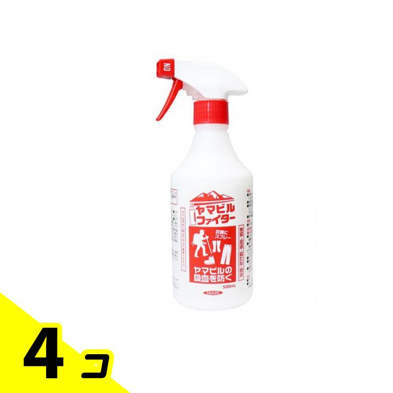 イカリ消毒(IKARI) ヤマビルファイター 500mL 4個セット|くらしのカタログ