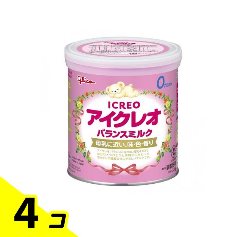 アイクレオ バランスミルク 小缶 320g 4個セット