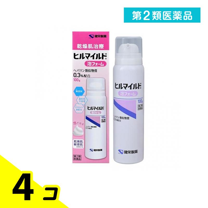 第２類医薬品 ヒルマイルド泡フォーム 100g 4個セット