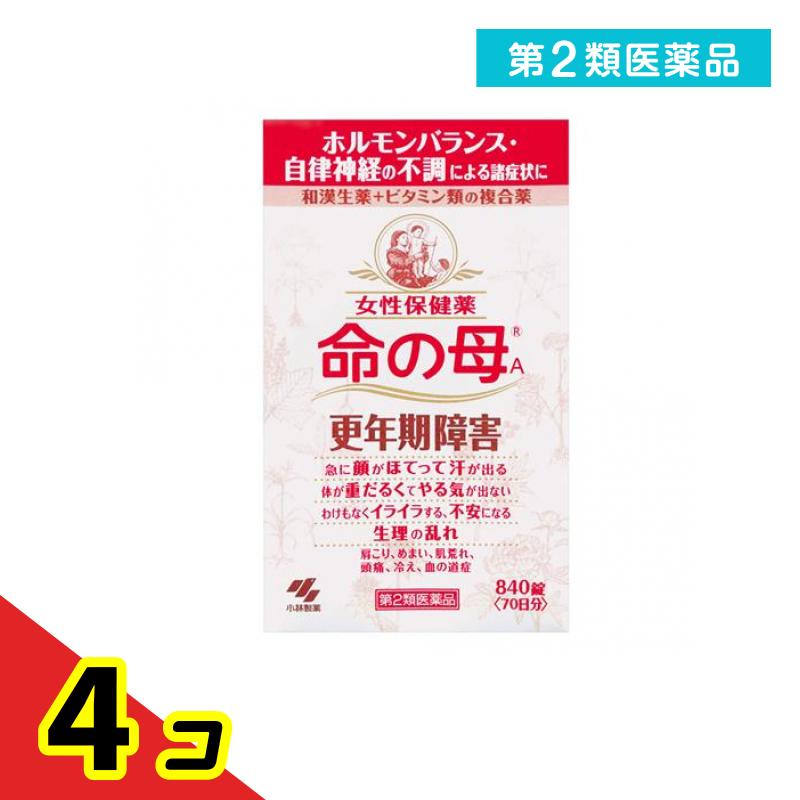 第２類飲み薬 お上さん健康方薬 命の母A 840錠 (70日分) 4個仕掛ける
