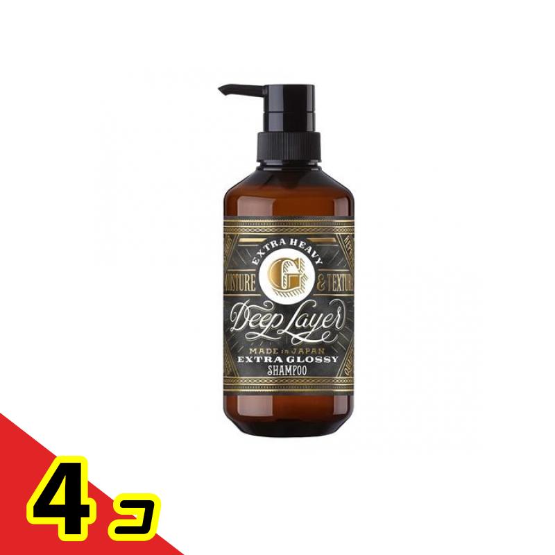 ディープレイヤー シャンプーExG(エクストラグロッシー) ポンプ 500mL 4個セット